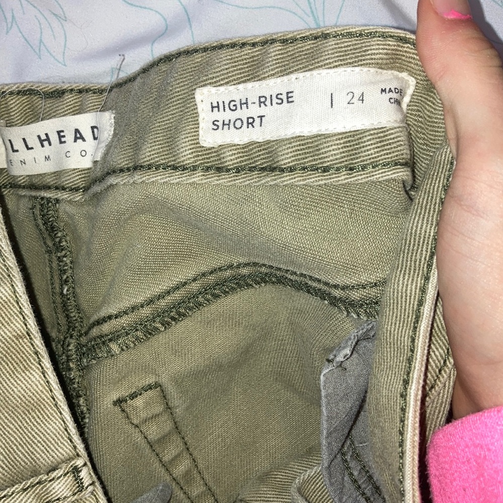 Slightly Ripped Jean Shorts - Picture 2 of 2